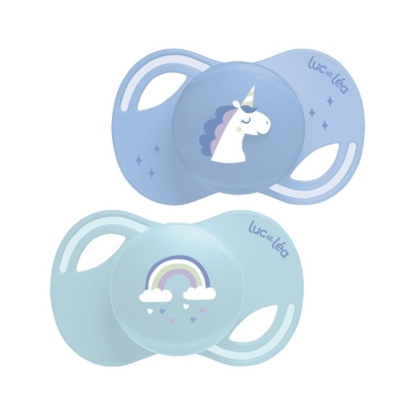 Luc et Léa Collection sucette silicone anatomique +18 mois