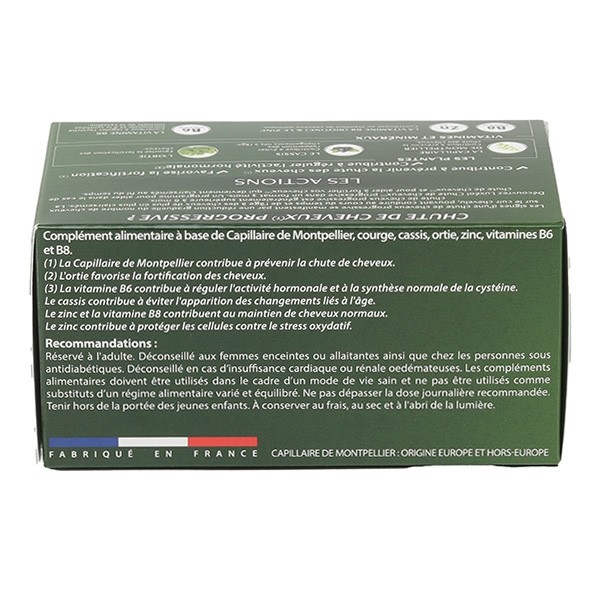 Luxeol chute de cheveux progressive gélules