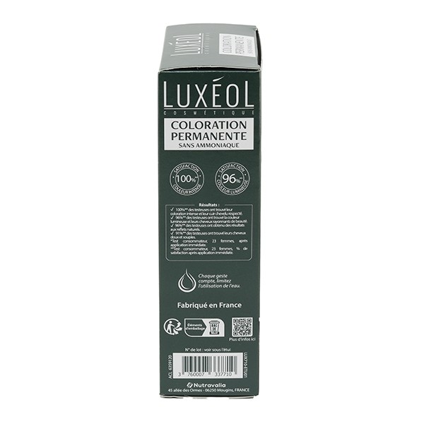 Luxeol Coloration permanente 1N Noir Ébène