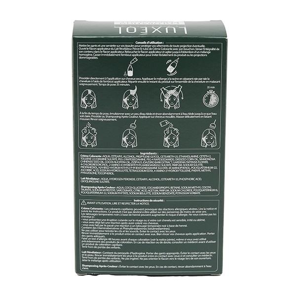 Luxeol Coloration permanente 1N Noir Ébène