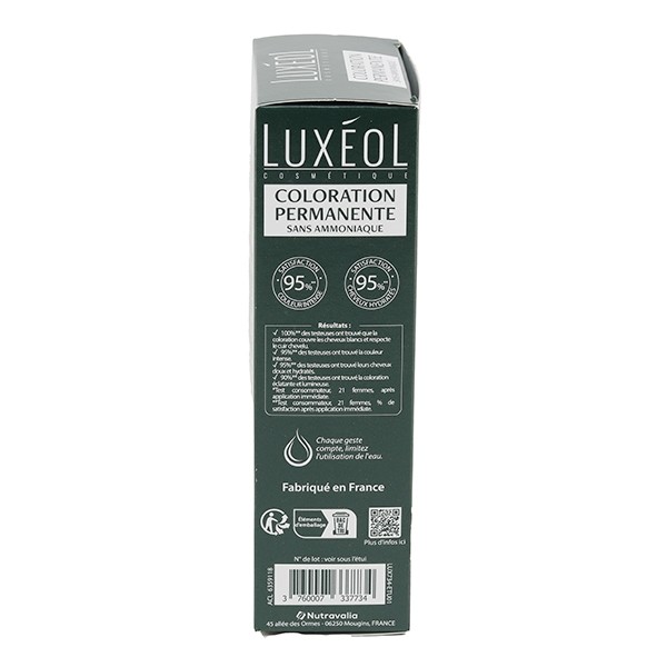 Luxeol Coloration permanente 4N Châtain Naturel
