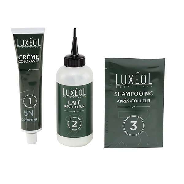 Luxéol Coloration permanente 5N Châtain Clair