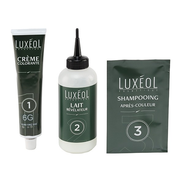 Luxéol Coloration permanente 6G blond foncé doré