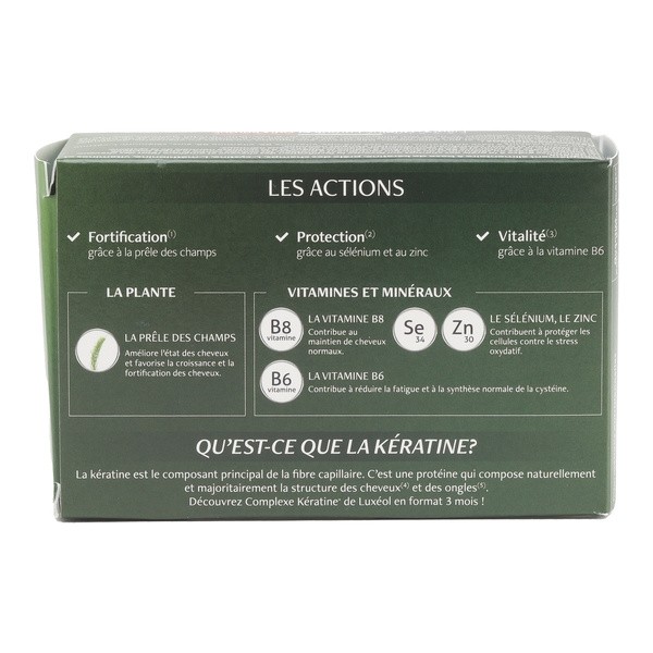 Luxéol Complexe Kératine gélules