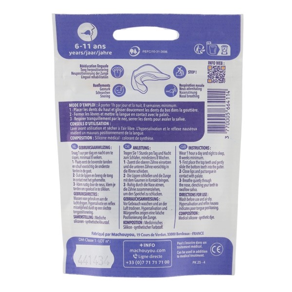 Machoukid Gouttière dentaire