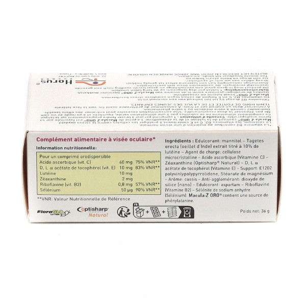 Macula Z ORO comprimés orodispersibles