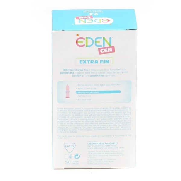 Eden Gen Préservatif Extra-fin