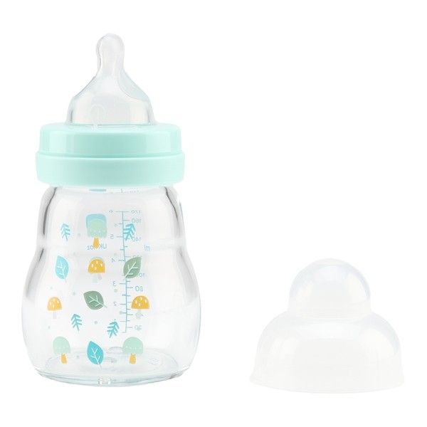 MAM Biberon verre Tétine plate débit lent 170 ml