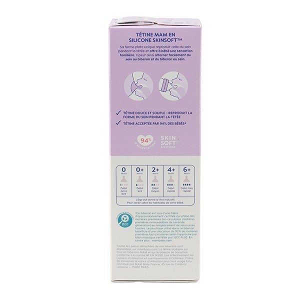 MAM Easy Start débit rapide biberon 320 ml