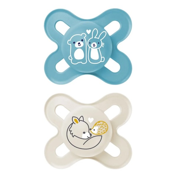MAM Original naissance Sucette symétrique silicone 0-2 mois