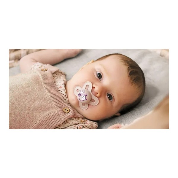 MAM Original naissance Sucette symétrique silicone 0-2 mois