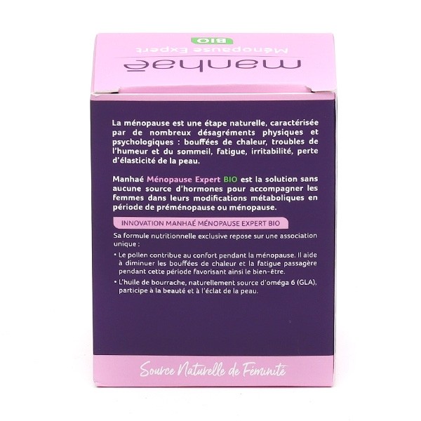 Manhaé Ménopause Expert Bio gélules