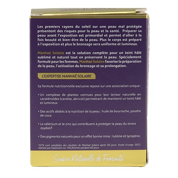 Manhaé Solaire gélules
