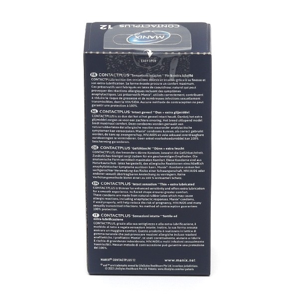 Manix ContactPlus préservatifs