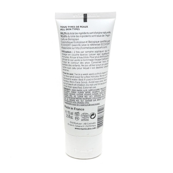 Marilou Bio masque visage purifiant
