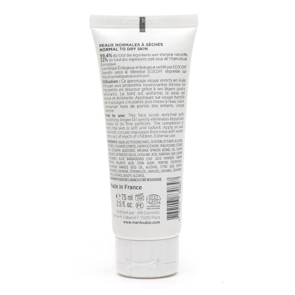 Marilou Bio gommage visage argan