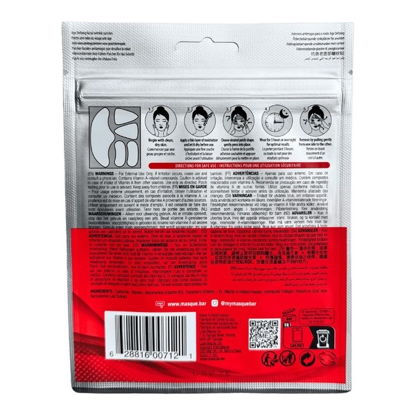 Masque Bar Patch anti rides