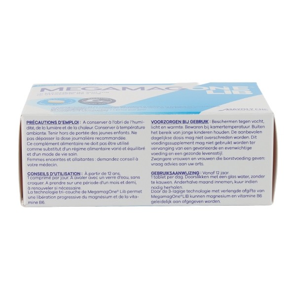 Megamag One Lib comprimés