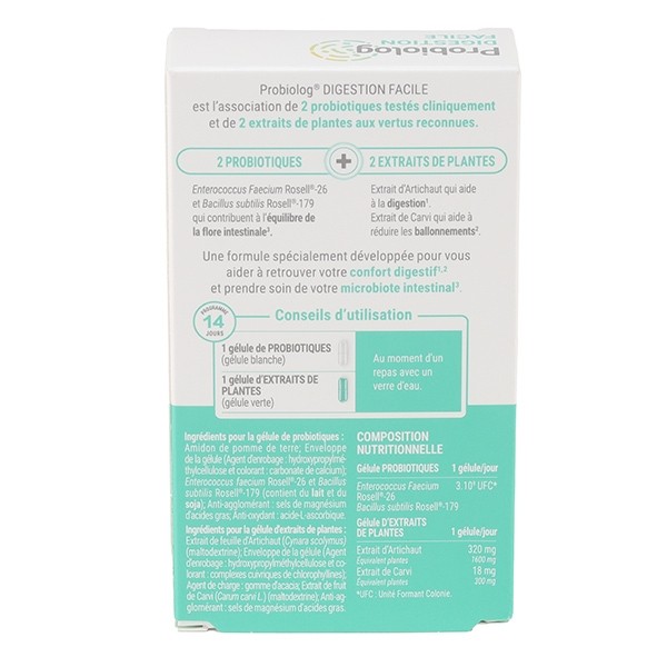 Probiolog Digestion facile gélules