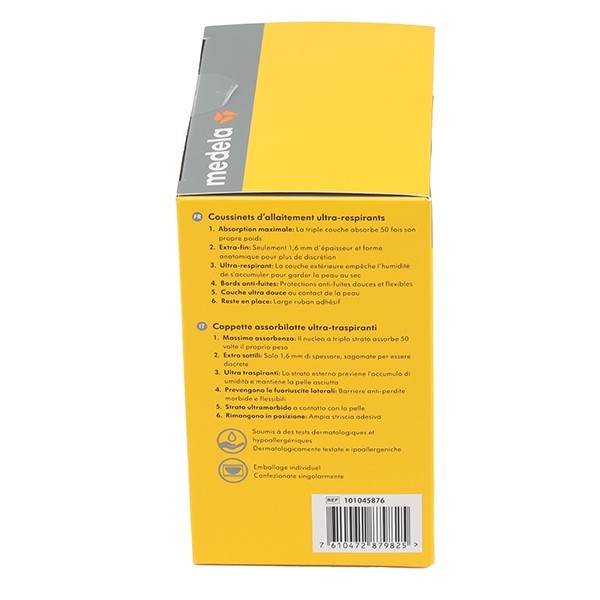 Medela coussinets d'allaitement ultra respirants