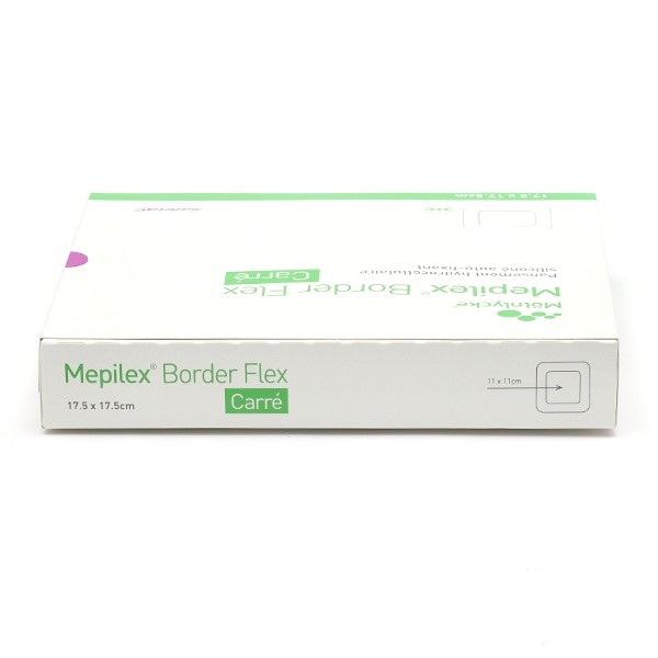 Mepilex Border Flex Carré Pansement hydrocellulaire
