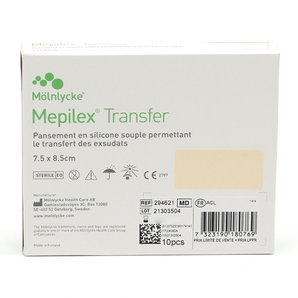 Mepilex Transfer Pansement hydrocellulaire