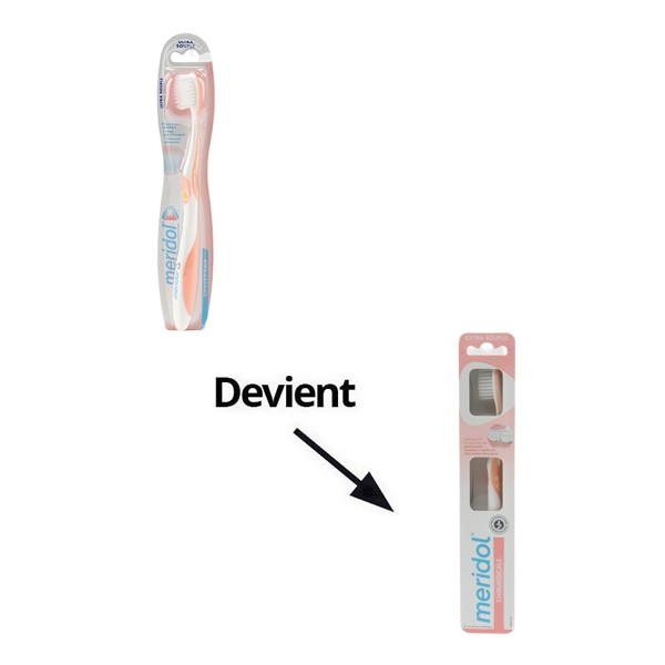 Méridol Chirurgicale brosse à dents extra-souple