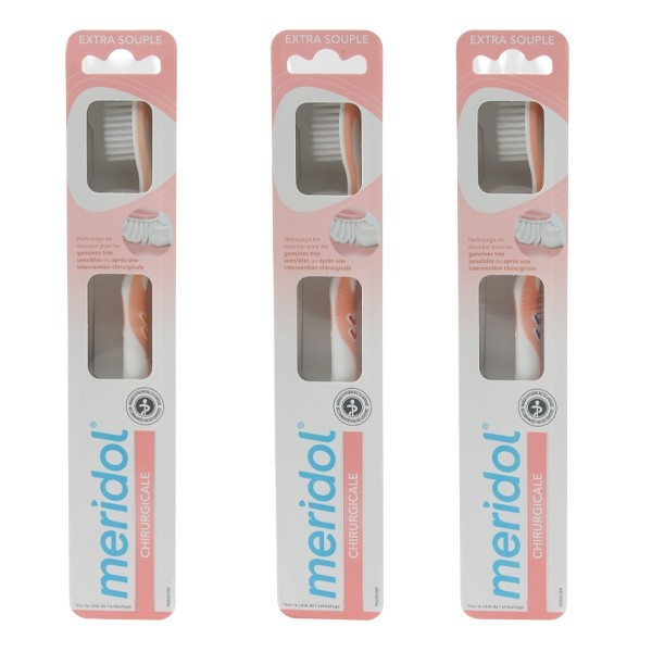 Méridol Chirurgicale brosse à dents extra-souple