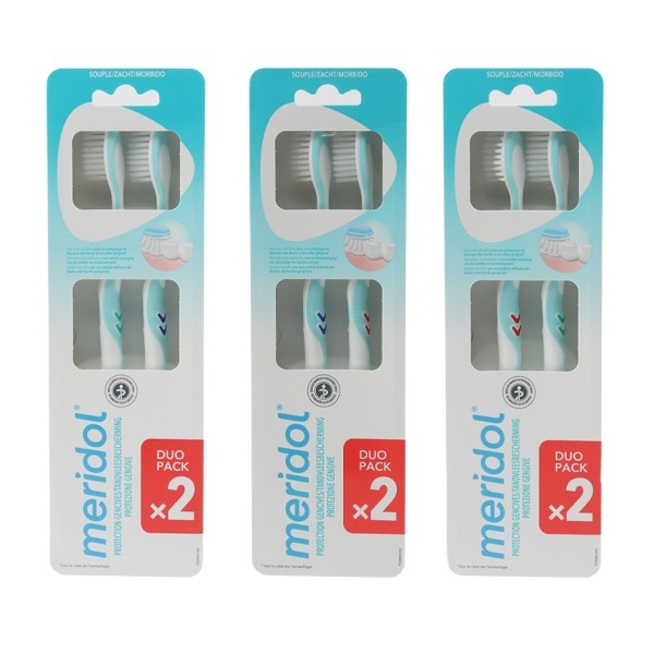 Méridol Protection Gencives brosse à dents souple