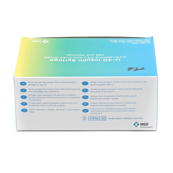 Caninsulin Seringues à insuline Chien et chat