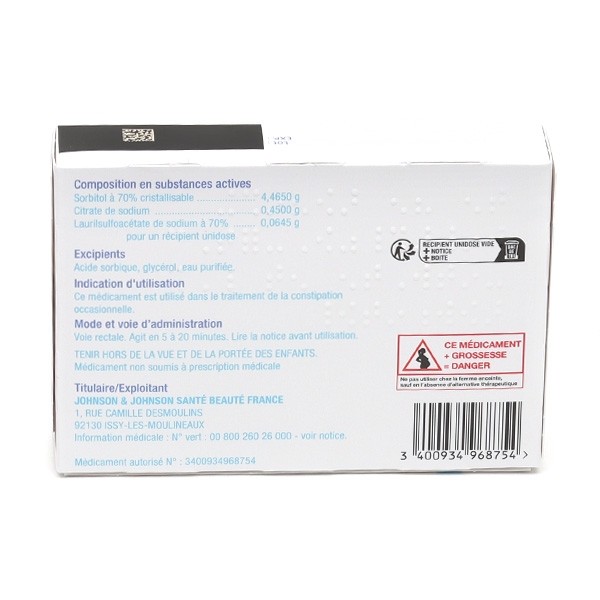 Microlax Adulte lavement