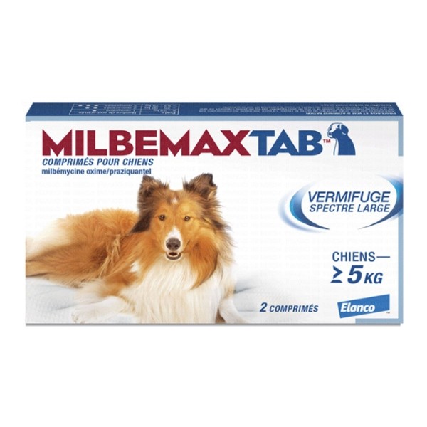 Milbemax Chien comprimé vermifuge