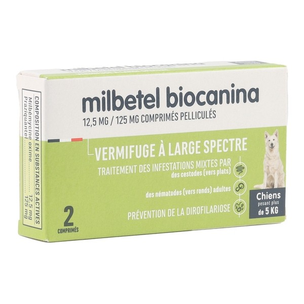 Milbetel Chien vermifuge