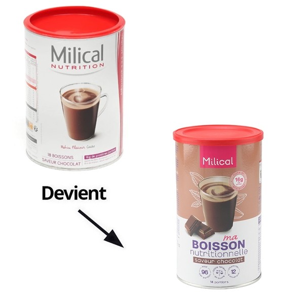 Milical boisson nutritionnelle cacao