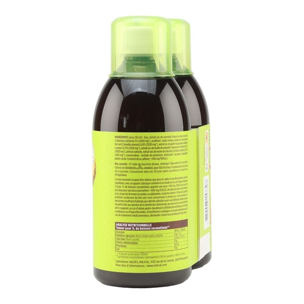 Milical Draineur Ultra ananas solution buvable