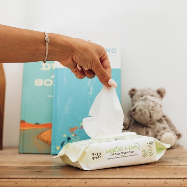 MKL Baby Green Lingettes à l'eau