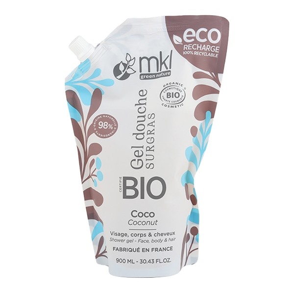 MKL Gel douche Surgras Coco Bio