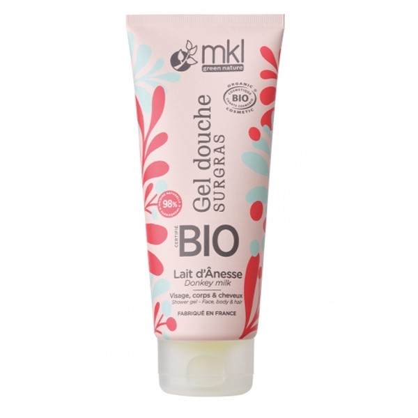 MKL Gel Douche Surgras Lait d'Ânesse Bio
