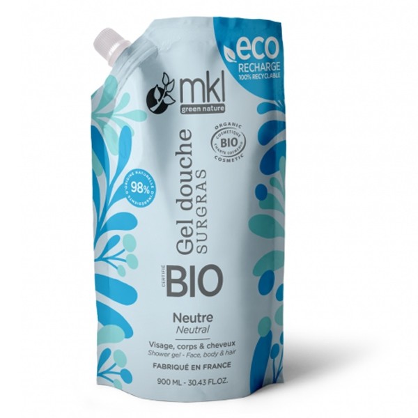 MKL Gel douche Surgras Neutre Bio