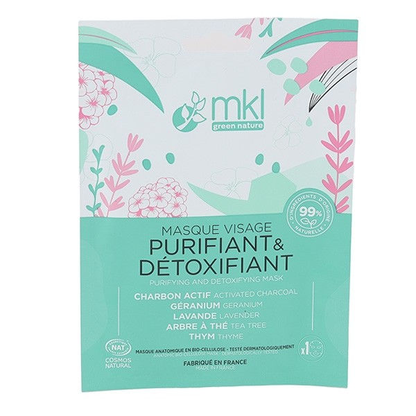 MKL Masque visage purifiant détoxifiant