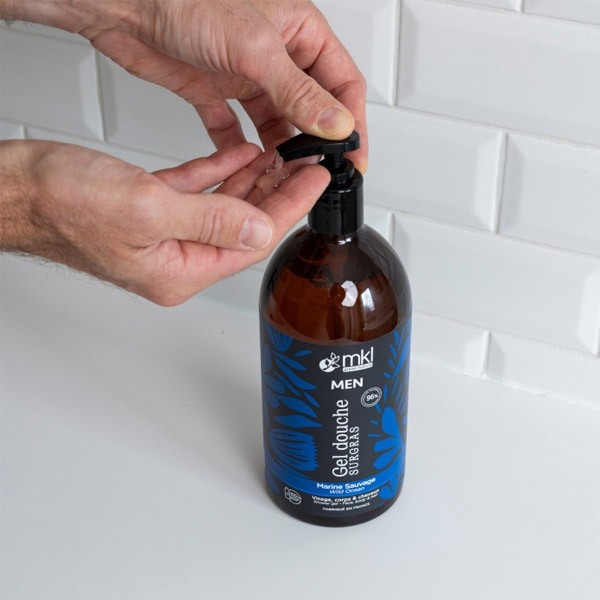 MKL Men Gel douche surgras Marine sauvage