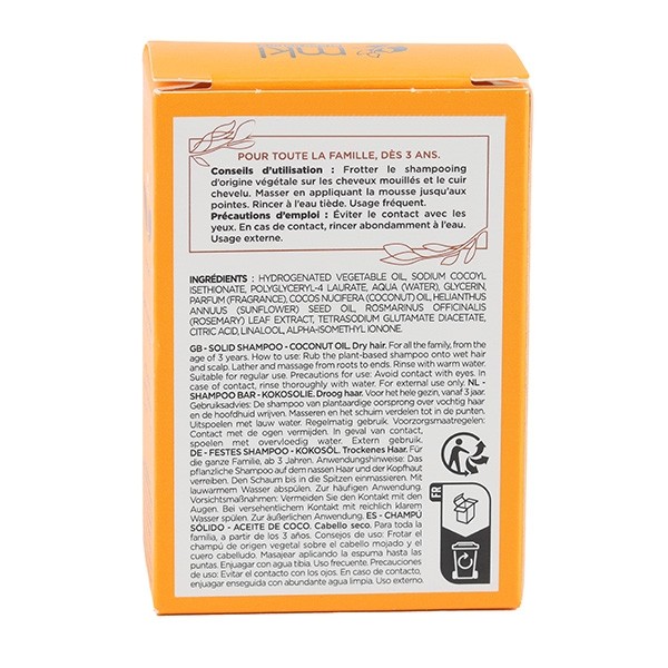 MKL Shampooing Solide Huile de Coco