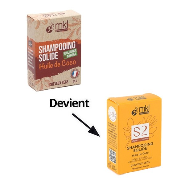 MKL Shampooing Solide Huile de Coco