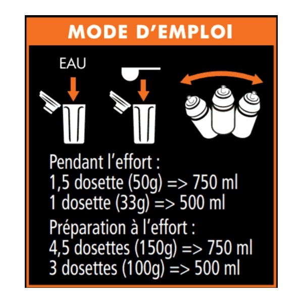 Eafit boisson énergétique +3h Citron
