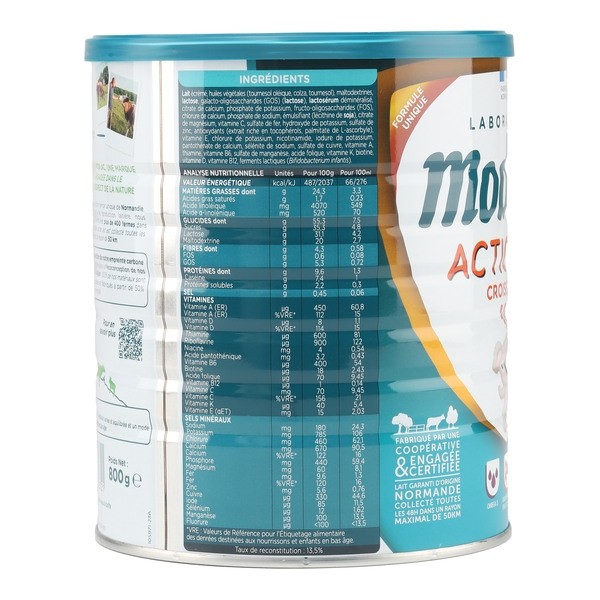 Modilac Actigest+ 3 lait de croissance