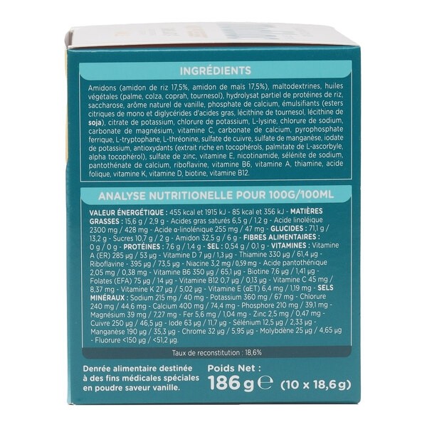 Modilac mon 1er dessert sans lait vanille 6-36 mois sachets