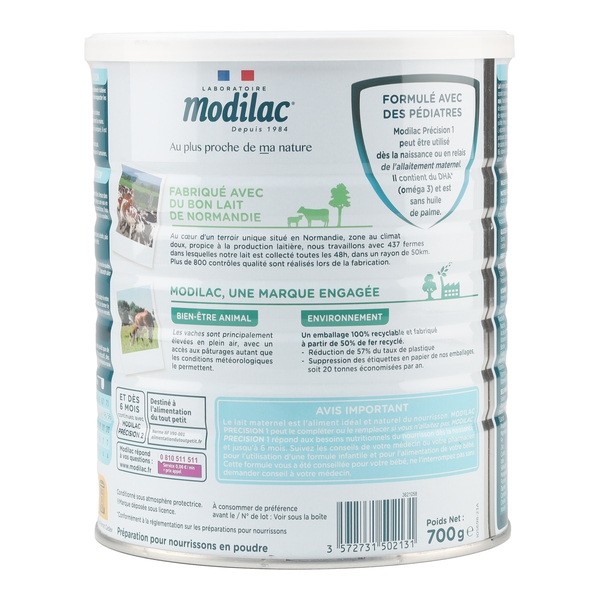 Modilac Précision lait 1er âge