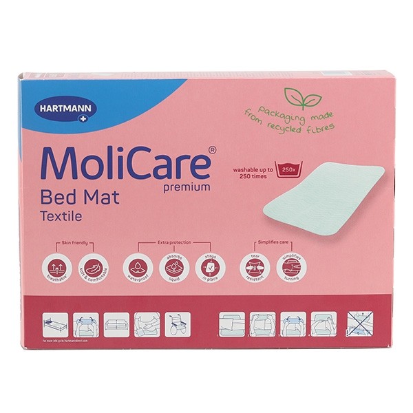 MoliCare Premium Bed Mat Alèse textile lavable