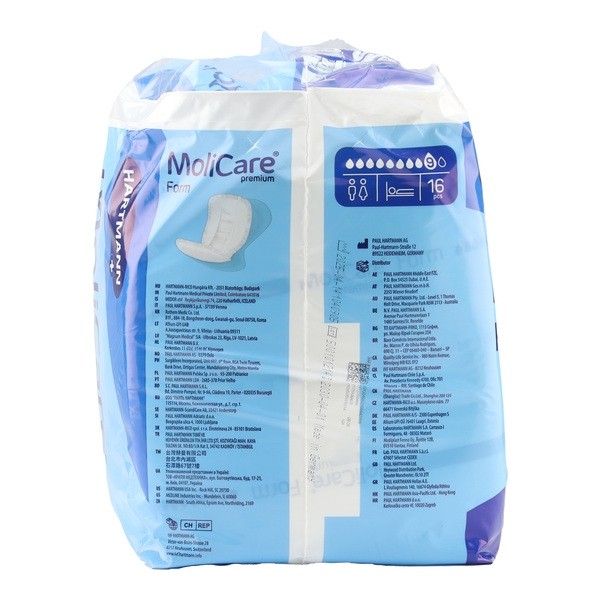 Molicare Premium Form Protections anatomiques 9 gouttes