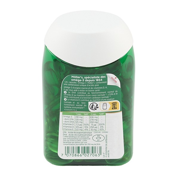 Moller's Omega-3 capsules